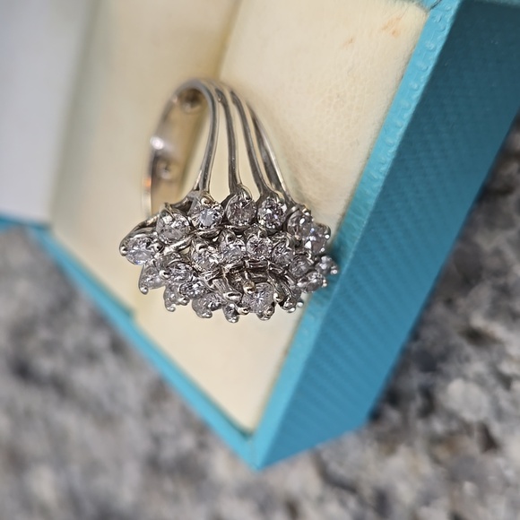 Diamond Cocktail Ring - Picture 2 of 10